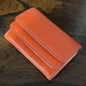 Vera Pelle Multicolor Leather Wallet rainbow